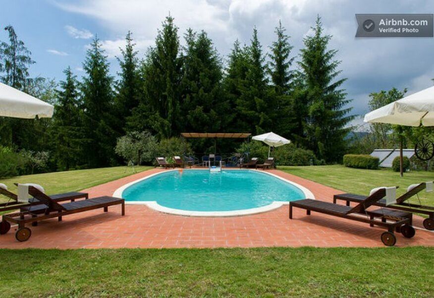 agriturismo con piscina in valdinievole